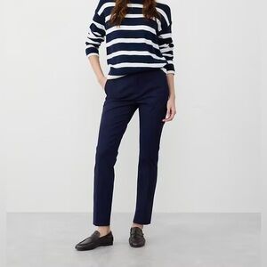 Banana Republic Navy Blue Sloan Fit Ankle Pants - Size 6 Petite